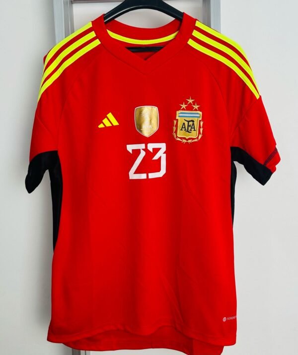 Camiseta Arquero Argentina 2022 E. Martínez